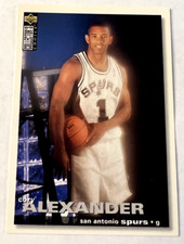 1995 Upper Deck Collector's Choice #211 Cory Alexander San Antonio Spurs NBA