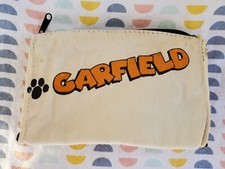 Vintage Garfield Zippered Pouch - Accessory Bag - Coin Purse