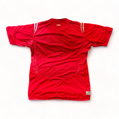 2004-06 England Umbro Away Red Shirt Football Retro Vintage Soccer