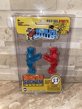 World's Smallest ROCK'EM SOCK'EM ROBOTS Boxing Miniature Pocket Sized Toy Mattel