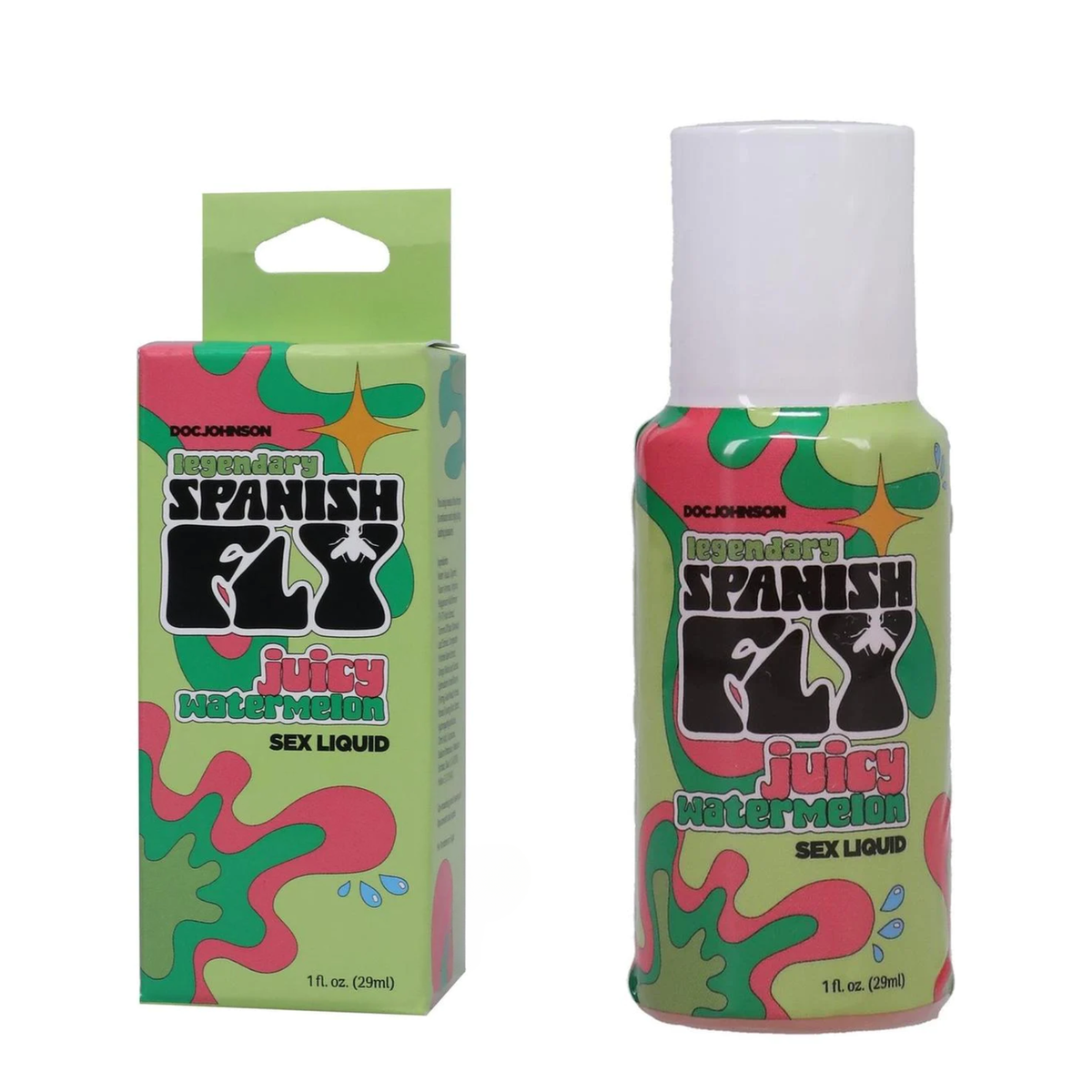 Flavored Sex Drops Watermelon 1oz Enhance Sexual Activities Boost