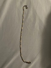 Antique W  star Pocket Watch Fob Chain blackinton 