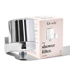 Kitsch The Shower Filter Replacement Water Filters Cartridges Replacement Chrome