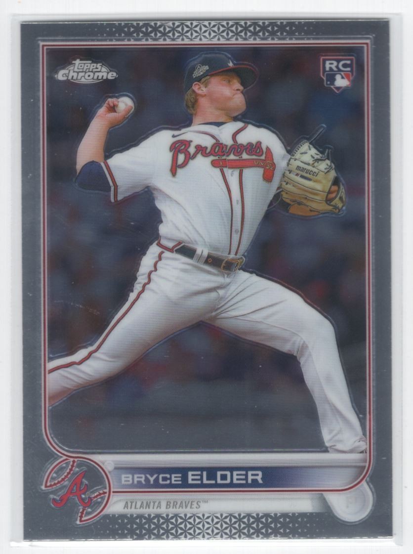 #USC37 2022 Topps Chrome Update * Bryce Elder Rookie Atlanta Braves