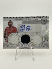 2024 Topps Royalty Tennis #TRS-CE Chris Eubanks Triumph Tri Relic Auto /75 USA