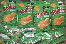10-pk Mexican chips Ruffles Queso Sabritas 51g Ea