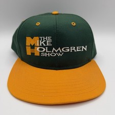 Vintage The Mike Holmgren Show Hat Cap Green Bay Packers Snapback 90s Coach NFL