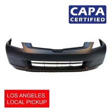 Primed Front Bumper Cover For 2003-2005 Honda Accord Dx Ex Lx Hybrid Capa-la