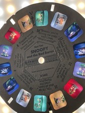 1969 Snoopy The Red Baron Vintage Viewmaster View Master reels slides lot x 2