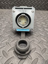 Hubbell HBL2625SW 30A 250v Twist-Lock Watertight Safety-Shroud 2 Pole 3 Wire