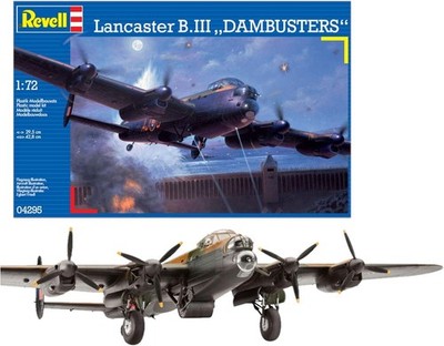 German Level 1/72 Lancaster Dam Buster 04295 Plastikmodell