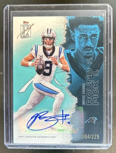 2025 Topps Signature Bryce Young Veteran Class Autographs (RAW)