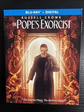 The Pope's Exorcist Russell Crowe Blu-ray 2023 Horror Like New The Pope's Exorcist Russell Crowe Blu-ray 2023 Horror Like New