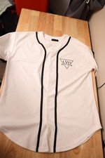 PRO USA Shirt Mens Medium LVO Baseball Button Up Made In USA Level V Origins