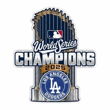 Los Angeles Dodgers 2025 Champions Precision Cut Decal
