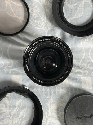 Minolta MC W.Rokkor 21mm f/2.8 Weitwinkel Objektiv   Minolta SR (MD/MC)
