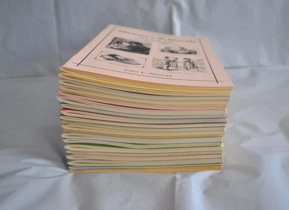 Lot of 20 A Long Ago Books History Nostalgia Stories of 19th Century Booklets - Image 3 of 4