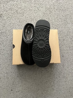 UGG Herren Hausschuhe Slipper Slip-On EU 39 Schwarz Stoff geschlossene Spitze