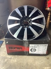 Touren Wheels 3130 Tr3 17x7 40 Gloss Black Machined 5x100 5x114.3 Qty 1