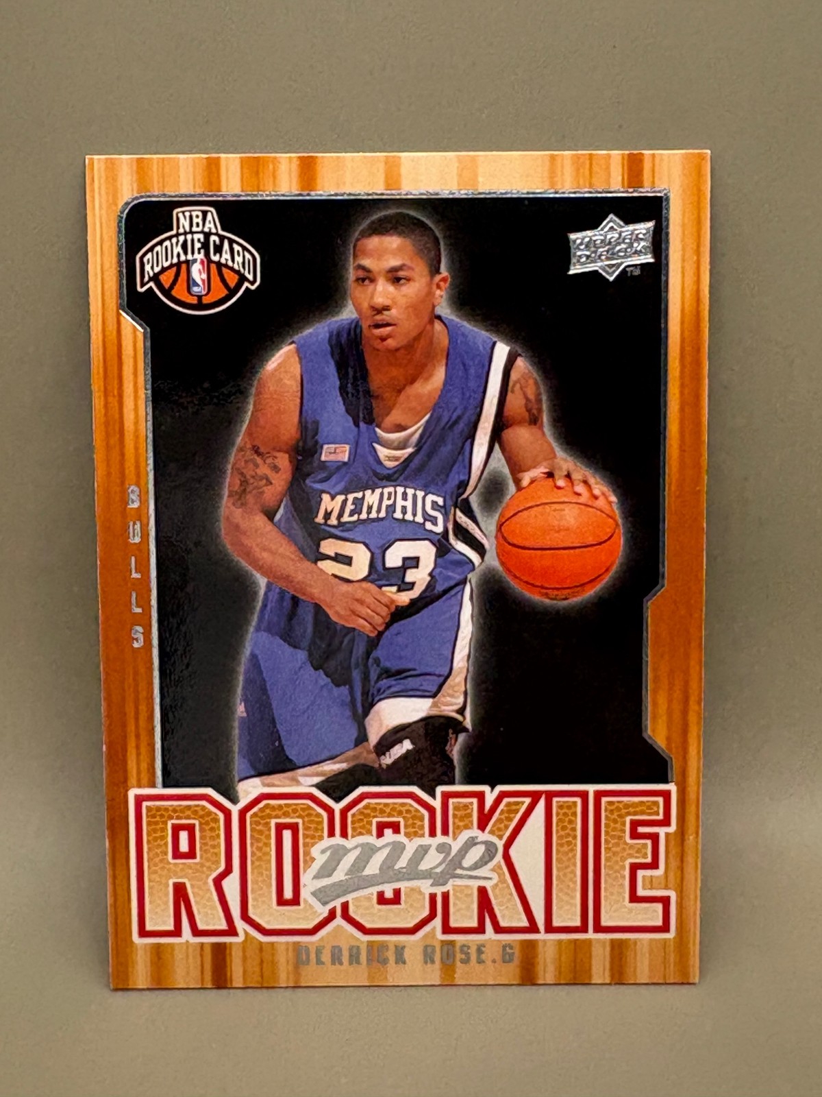Derrick Rose #201 Basketball Cards 2008 Upper Deck MVP trading card — raw and PSA graded price guide