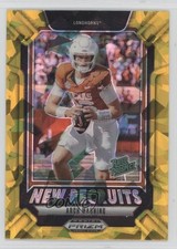 2025 Panini Prizm Draft Picks New Recruits Gold Ice Prizm Arch Manning #22 1h4z