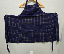 Vintage 1980's United Airlines Stewardess Striped Apron