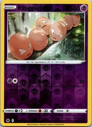 Exeggcute 057/159 Crown Zenith Reverse Holo