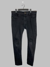 Vivienne Westwood Pocket Back Logo Skinny Jeans Size 36 Black