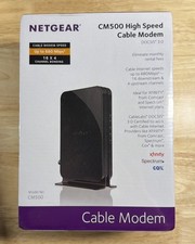 NETGEAR CM500 High Speed Cable Modem DOCSIS 3.0 Up to 680 Mbps Brand New Sealed