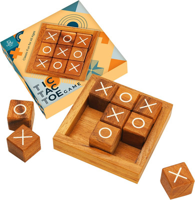 Tic Tac Toe for Kids and  Coffee Table Living Room Decor and Desk Decor Family G