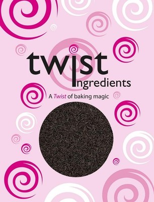 Twist Ingredients - Strands - Dark Chocolate Flavour Cake Topper Sprinkles 