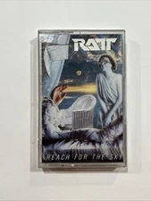 RATT - Reach For The Sky - 1988 Rock Cassette Tape 80s Hair Metal