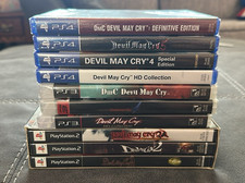 Capcom Devil May Cry 10-Game Lot PS4 PS3 PS2 HD/Definitive/Special Ed