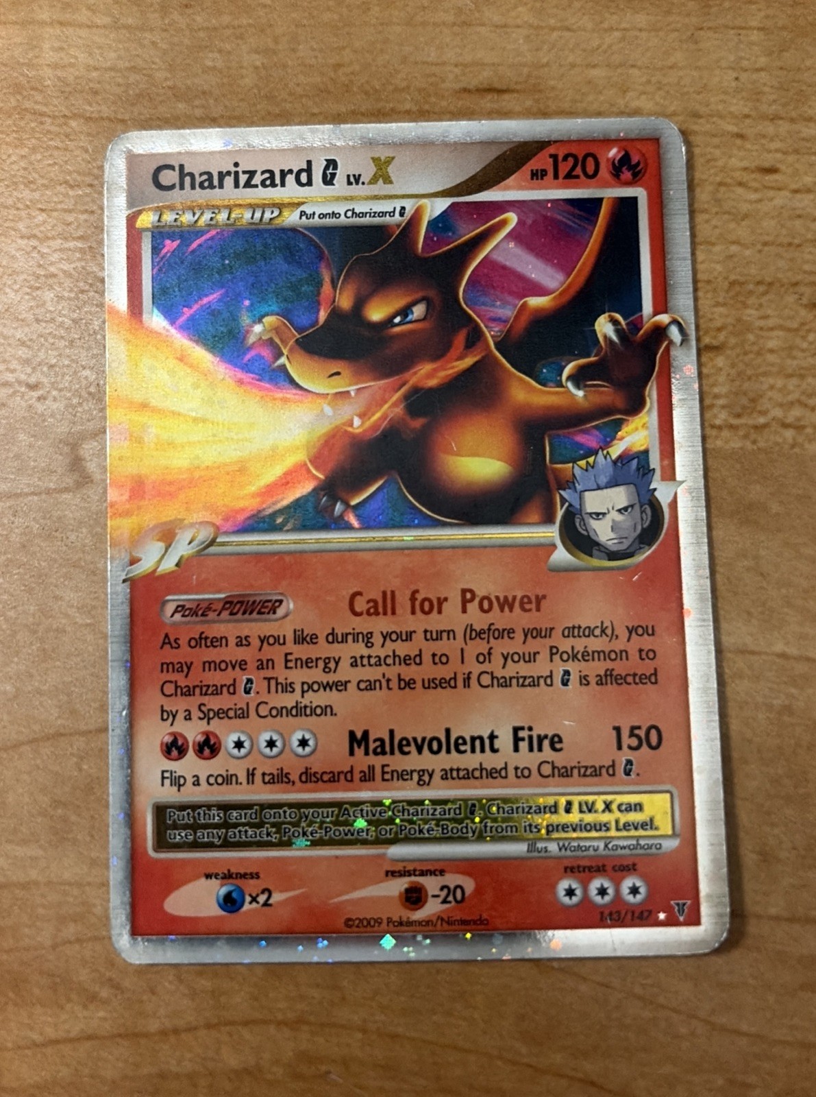Charizard G Lv.X 143/147 MP Supreme Victors HOLO RARE Pokemon Card
