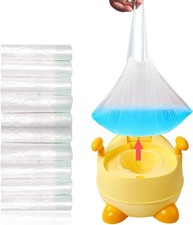 100 Pack Portable Universal Potty Chair Liners 42 X 24 Cm for Kids Adults Pets