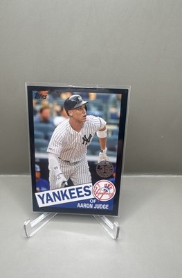 2020 Topps - 1985 Topps Baseball Aaron Judge #85-69 Black 066/299