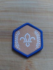 Current UK Scouting Beaver Scout Chief Scout Bronze Award Uniform Badge NEW LOGO