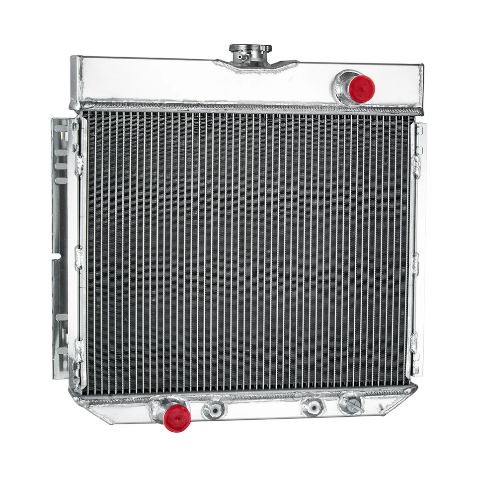 Radiador de 3 filas para Ford Maverick 1967-70 Mustang 1971-72 Mercury Comet 1970-1973 Foto 3 de 4