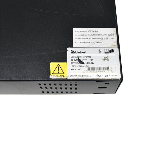 Vertiv Liebert GXT4-48VBatte ext. battery cabinet 40A 9Ah 12V no front panel - Picture 6 of 6