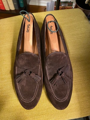 Ralph Lauren Purple Label Men's suede tassle loafers, 9.5 D, Excellent condition | eBay