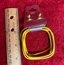 New Kids Gold Tone Earrings and Yellow Bracelets Jewelry Set