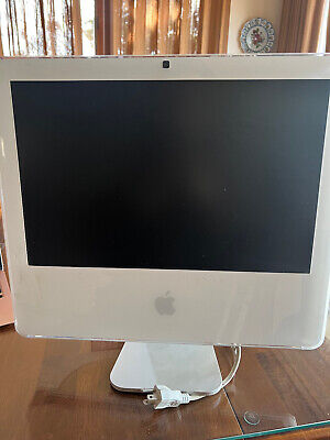 White Apple iMac, 17-inch wide screen computer, 1.83GHz White Apple iMac, 17-inch wide screen computer, 1.83GHz