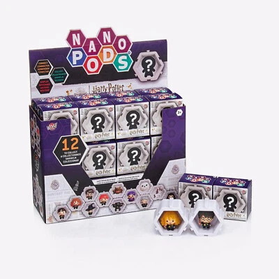 WOW STUFF Harry Potter - Nano Pods - Figuren im Fenster - Blind Box - Leuchten im Dunkeln
