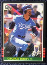 Nothing but GEORGE BRETT: topps, donruss, fleer,, Score, UD & OB Cards. 1978-93