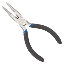 NEW TOOLBASIX JL-NP017 STEEL LONG NEEDLE NOSE PLIERS 4.5" CUSHION GRIP 2702512