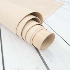 Natural Veg Tan Leather Side Pieces 2-3oz Vegetable Tanned Cowhide