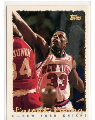 PATRICK EWING 1994-95 TOPPS SPECTRALIGHT #199   (ID 2922)