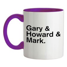 Gary, Howard & Mark - Ceramic Mug - Singers Gig Take Barlow Owen That