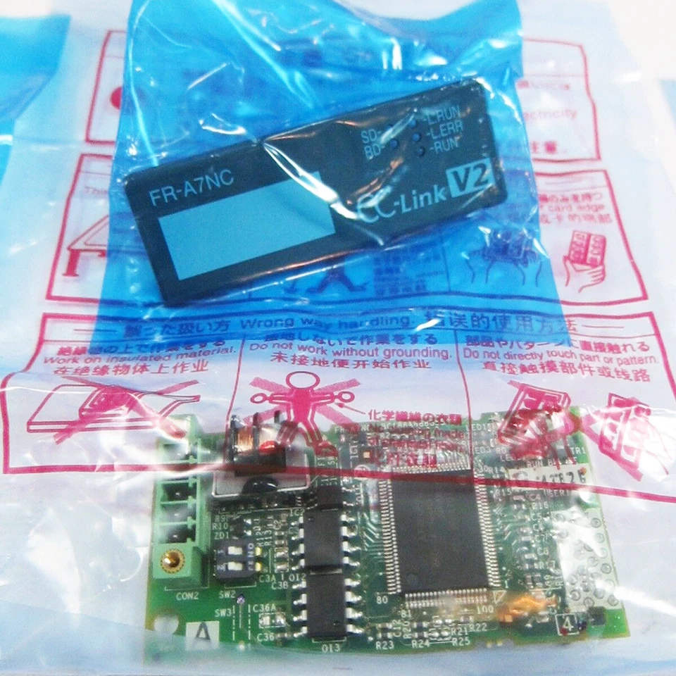 NEW Mitsubishi FR-A7NC PLC Module CC-Link Interface for A700 & F700 Inverters - Image 3 of 4