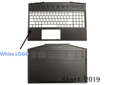 New HP Pavilion 15-DK Series TPN-C141 Upper Case Palmrest Bottom Case Cover